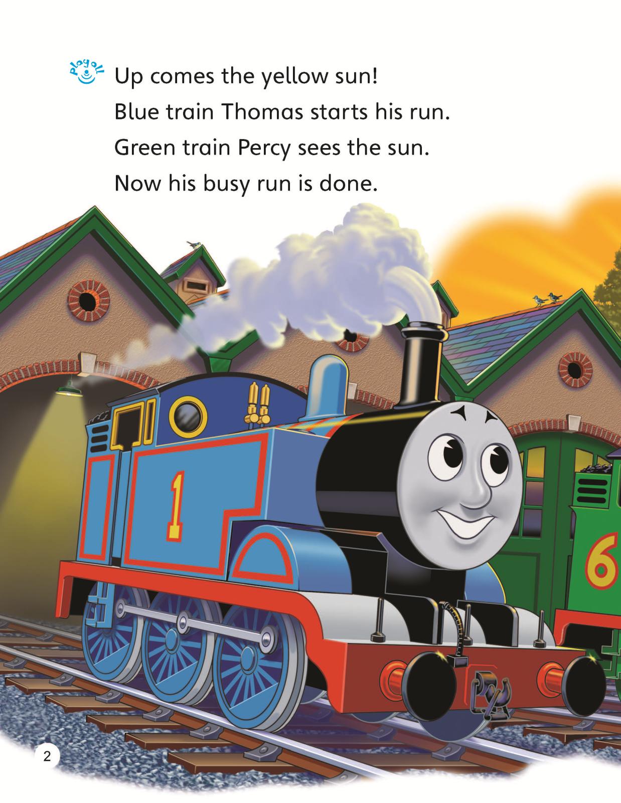 托马斯和朋友少儿英语语感启蒙绘本